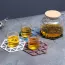 Dessous de verre hexagonales multifonctionnels en silicone