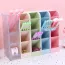 Rangement bureau de boîte multifonctionnel en plastique 