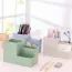 Rangement bureau multifonctionnel en plastique coloré attrayant