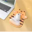 Tapis de souris ergonomique en silicone en forme de tigre