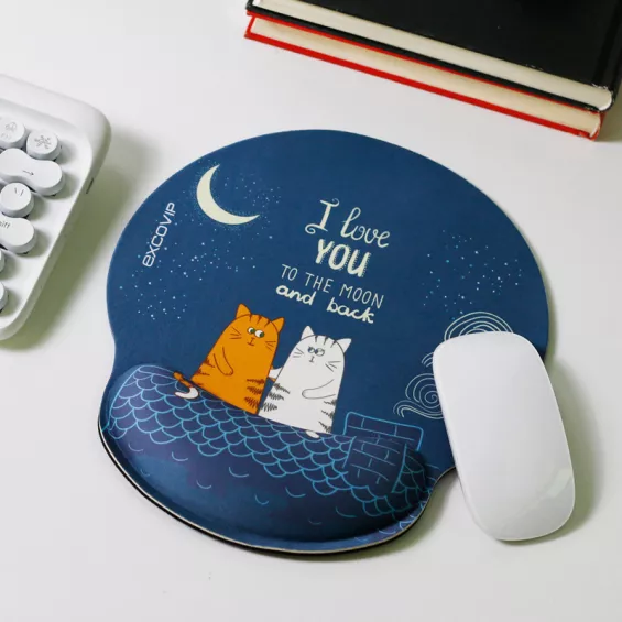 Tapis souris confort 3D en silicone pattoune de Chat - MAISON - DÉCO -  CADEAUX - LOISIRS/LES 3 CHATS à la maison - Les 3 chats