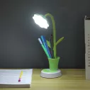 Lampes de bureau LED rechargeables design fleur 