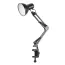 Lampe de bureau support bras oscillant avec fixation serre-joint