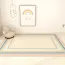 Tapis de salon rectangle multicolore à motifs rectangulaires