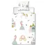 Linge de lit pour enfant à motif princesse avec taie d'oreiller