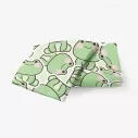 Linge de lit chambre enfant motif grenouilles