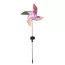 Décoration d'extérieur lampe pelouse solaire moulin à vent