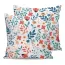 Housse de coussin imperméable d'extérieur avec motif floral
