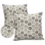 Housse de coussin imperméable d'extérieur à motifs citrouilles