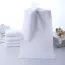 Serviette de bain blanche en dentelle 