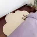 Tapis de chambre décoratif en forme de nuage