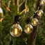 Décoration d'extérieur lampe solaire de style guirlande