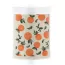 Torchon de cuisine super absorbant imprimé avec des jolis motifs oranges
