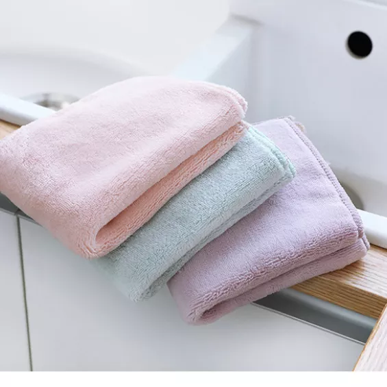 Torchon de cuisine 3 pièces en microfibre spongieux