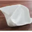 Torchon de cuisine blanc en fibre de bambou 