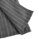 Tablier de cuisine confortable en coton polyester à rayure