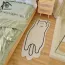 Tapis de chambre blanc à motif chat mignon 