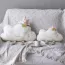 Coussin de chaise en forme de nuage