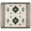 Tapis d'extérieur style bohème pour jardin