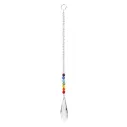 Sun catcher arc-en-ciel avec pendentif goutte longue