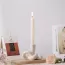 Bougeoirs en céramique blanche au design créatif