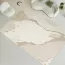 Tapis de chambre luxueux beige à motif de style japonais