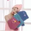 Serviette de bain pour cheveux en microfibre