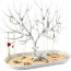 Rangement bijoux en forme de bois de cerf blanc