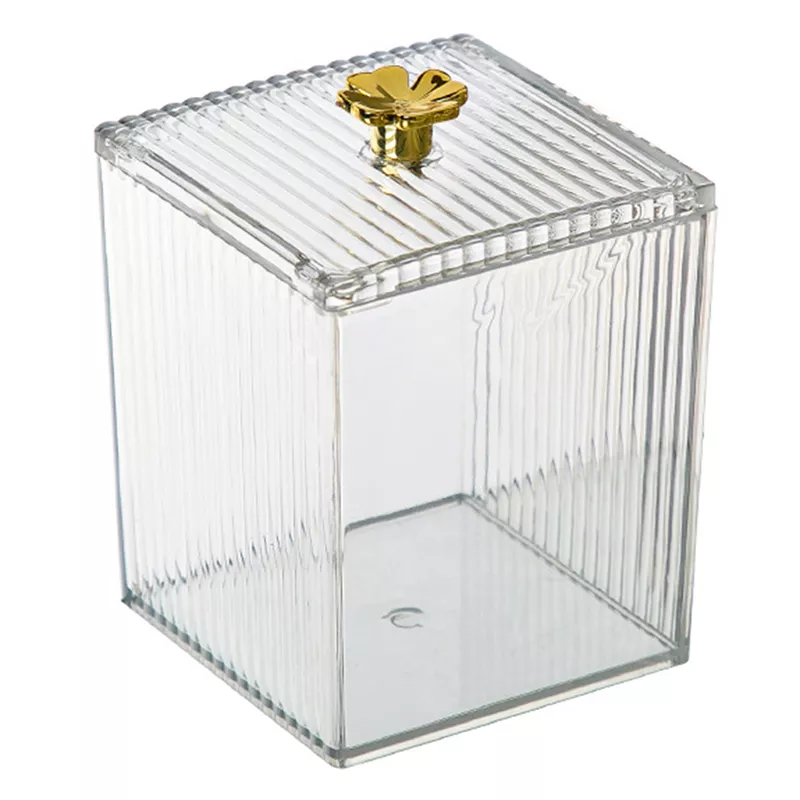 Chariot De Rangement Transparent à Roulettes – Étagère Mobile Pour Produits Beauté, Maison Ou Bureau