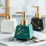 Distributeur savon luxueux en céramique