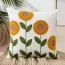 Housse de coussin à motif floral