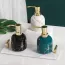 Distributeur savon en céramique au design luxueux