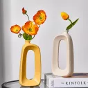 Vases en céramique design O stylisé