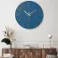 Horloges murales rondes en plastique avec grand chiffre