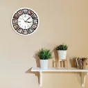 Horloge murale personnalisée de 12 photos