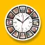 Horloge murale personnalisée de 12 photos 