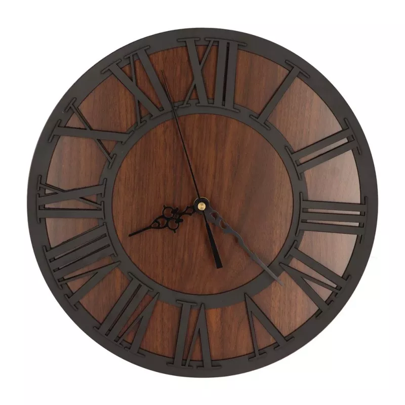 Horloge murale artisanale de style européen