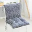 Coussin de chaise décoratif en coton imprimé 