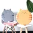 Coussin de chaise adorable en forme de chat