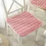 Coussin de chaise doux en peluche de luxe