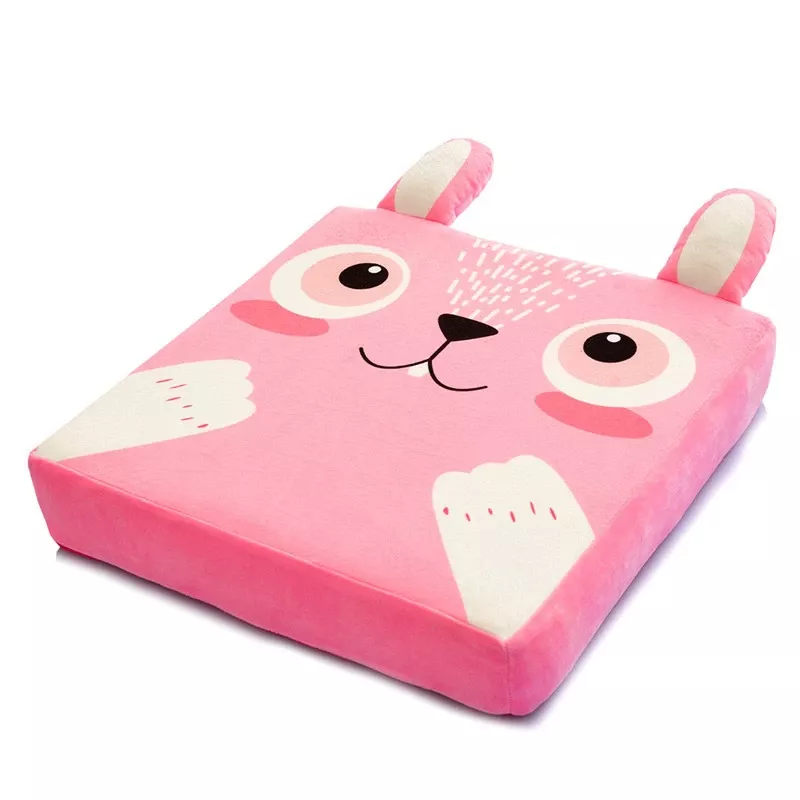 Coussin de chaise en forme lapin rose mignon