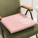 Coussin de chaise classique à motif tête d'ours