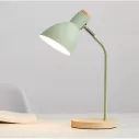 Lampes de bureau design nordique avec pied en bois