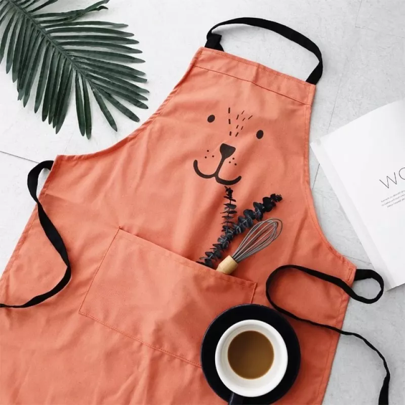 Tabliers de cuisine pour enfant avec motif dessin animé ours
