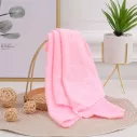 Serviette de bain rectangulaire en microfibre douce et confortable