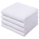 Torchon de cuisine 4 pièces entièrement en coton ultra doux et absorbant